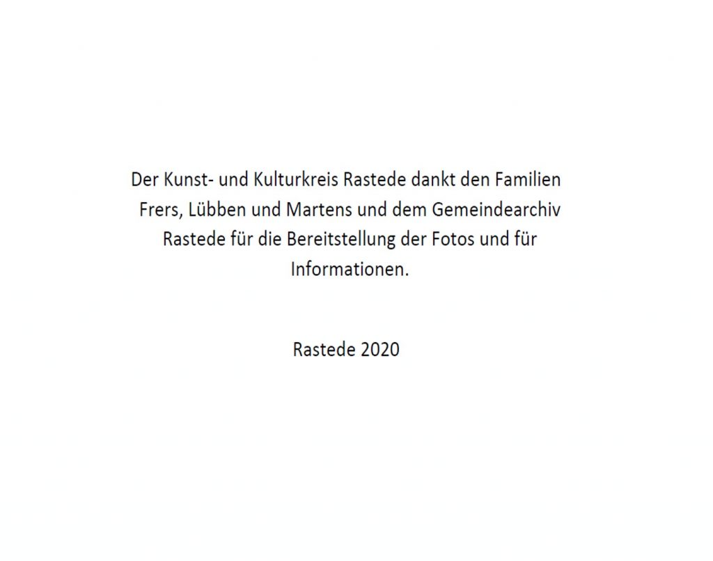 45 Dank – Kunst- Und Kulturkreis Rastede E.V.